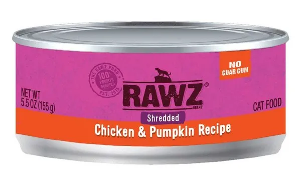 18/3 oz. Rawz Shredded Chicken & Pumpkin - Health/First Aid